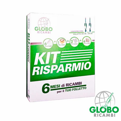Kit Risparmio per Folletto VK135-136