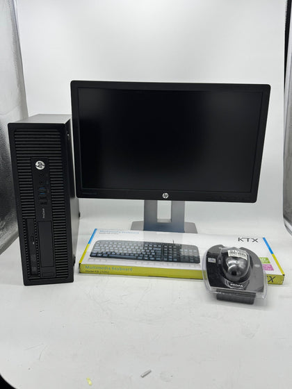 POSTAZIONE PC I7 RAM 16GB SSD  MONITOR 20 MOUSE E TASTIERA RICONDIZIONATO WIN 11