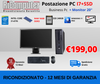 POSTAZIONE PC I7-4770 RAM 16GB SSD 240GB MONITOR 20