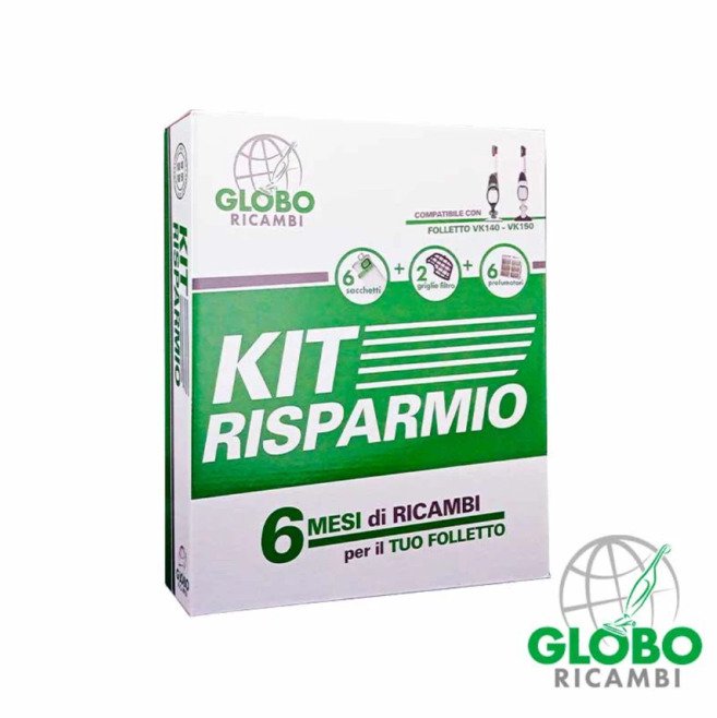 Kit Risparmio per Folletto VK140 VK150