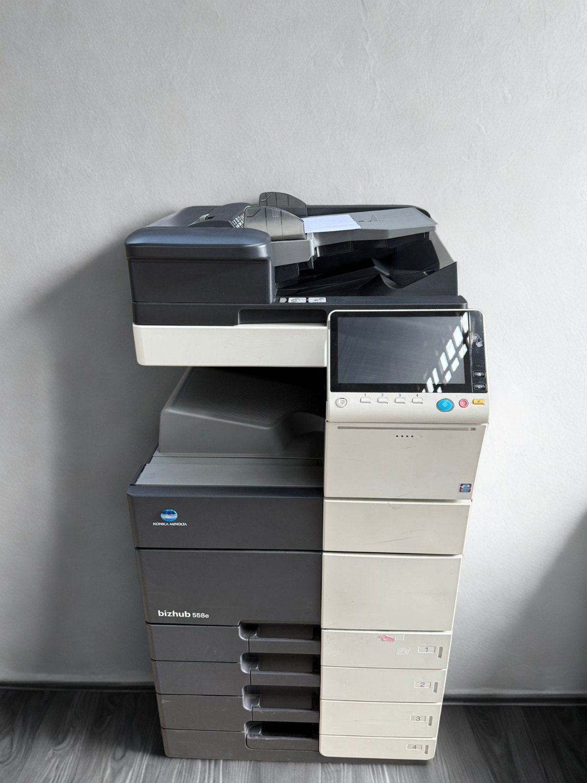 Fotocopiatrice Konica Minolta Bizhub 558e B/N 55 ppm A3 solo 165000 copie