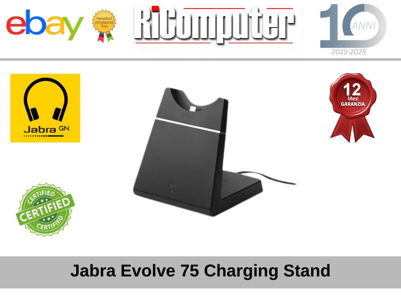 Base di Ricarica Originale Jabra Evolve 75 Stand
