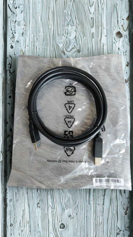 LOTTO 10 CAVI USB 3.0 A-B Lunghezza 180cm – Alta Velocità – Nuovi