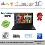 Lenovo ThinkPad T15 Gen 1 15.6" i5-10310U 16GB RAM SSD 256GB Win 11 Tastierino - Ricomputer.it Lenovo ThinkPad T15 Gen 1 15.6" i5-10310U 16GB RAM SSD 256GB Win 11 Tastierino