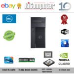 PC Dell Precision T1650 i5 8GB SSD 120GB 500GB 2x Nvidia NVS (4 Monitor) WiFi