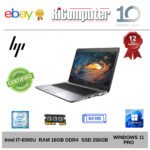 HP EliteBook 840 G3 14" i7-6500U 16GB RAM SSD 256GB Win 11 Pro Alluminio - Ricomputer.it HP EliteBook 840 G3 14" i7-6500U 16GB RAM SSD 256GB Win 11 Pro Alluminio