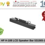 CASSA AUDIO HP H-108 LCD Speaker Bar 531565-101-Condizione: Buono - Ricondizionato