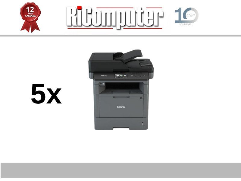 LOTTO 5X BROTHER MULTIFUNZIONE MFC L5700DN PER PARTI DI RICAMBIO-Condizione: Per parti di ricambio o non funzionante