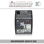 Behringer Xenyx 502 Mixer Analogico 5 Canali Preamp Mic EQ 2-Band + Alimentatore-Condizione: Aperto - mai usato