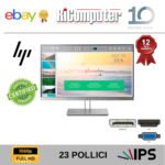 Monitor HP EliteDisplay E233 23" Full HD IPS HDMI Altezza Regolabile Boardless - Ricomputer.it Monitor HP EliteDisplay E233 23" Full HD IPS HDMI Altezza Regolabile Boardless