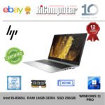 HP EliteBook 840 G6 14" FHD i5-8365U 16GB RAM SSD 256GB Windows 11 Pro Alluminio - Ricomputer.it HP EliteBook 840 G6 14" FHD i5-8365U 16GB RAM SSD 256GB Windows 11 Pro Alluminio